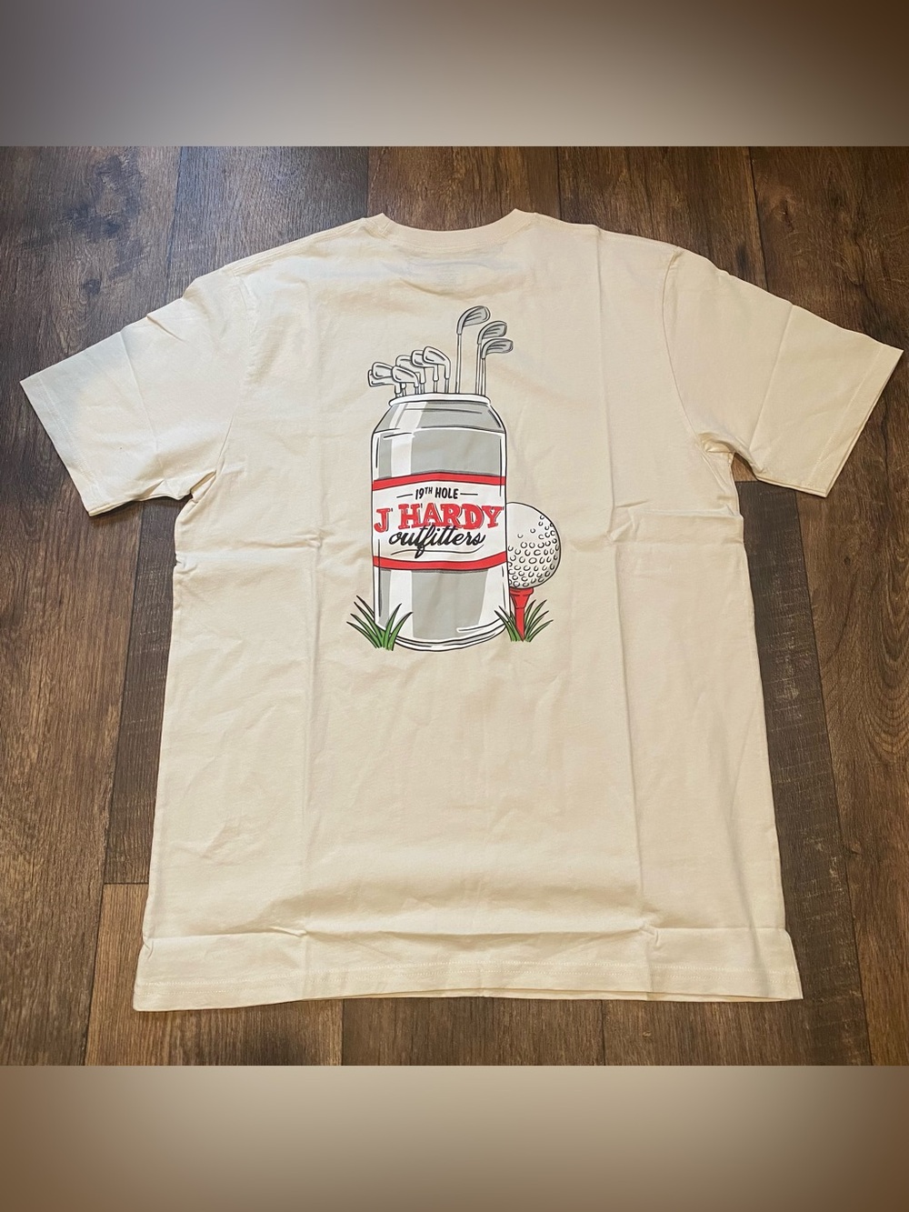 J Hardy 19th Hole Golf Graphic Tee Size Medium